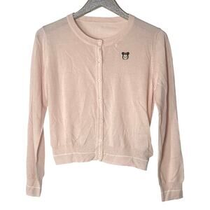 Chin Something Unique Disney Tsum Tsum Minnie Mouse Sweater Cardigan NEW